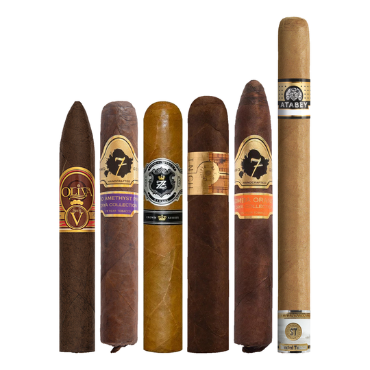 Cigar Inc. The Getting Ready Sampler, at Cigar Inc, Woodland Hills, clean product view