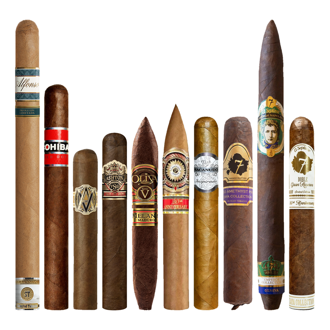 Cigar Inc. The Grand New Year 10 Sampler, at Cigar Inc, Woodland Hills