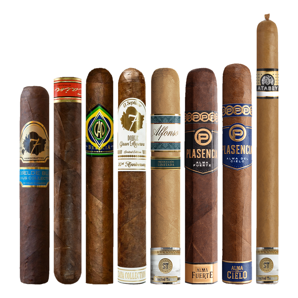 Cigar Inc. The Groom's Room Sampler, at Cigar Inc, Woodland Hills, clean product view