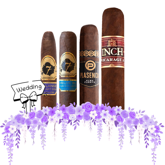 Cigar Inc. The Groomsmen Sampler, at Cigar Inc, Woodland Hills