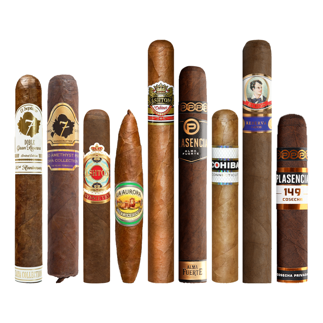 Cigar Inc. The Ground Crew Sampler, at Cigar Inc, Woodland Hills, clean product view