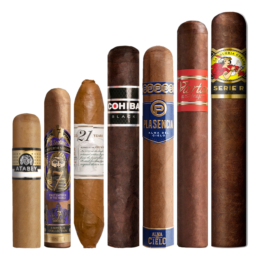 Cigar Inc. The Guest Book Sampler, at Cigar Inc, Woodland Hills, clean product view