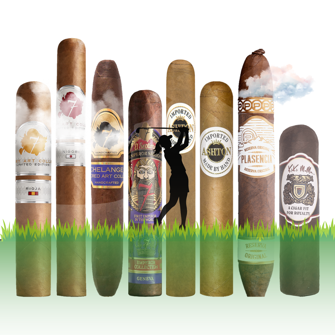 Cigar Inc. The Handicap Eight Sampler, at Cigar Inc, Woodland Hills