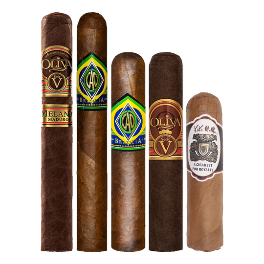 Cigar Inc. The Handshake Sampler, at Cigar Inc, Woodland Hills, clean product view