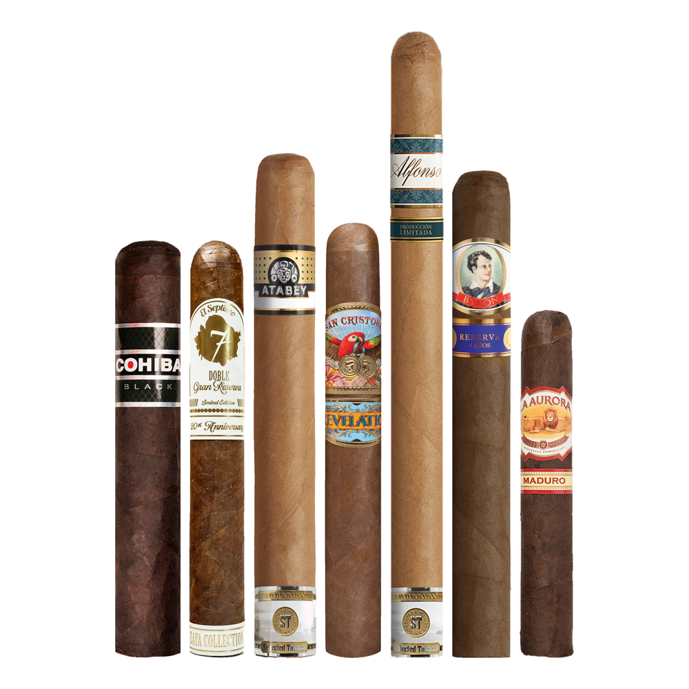 Cigar Inc. The Hangar Sampler, at Cigar Inc, Woodland Hills, clean product view