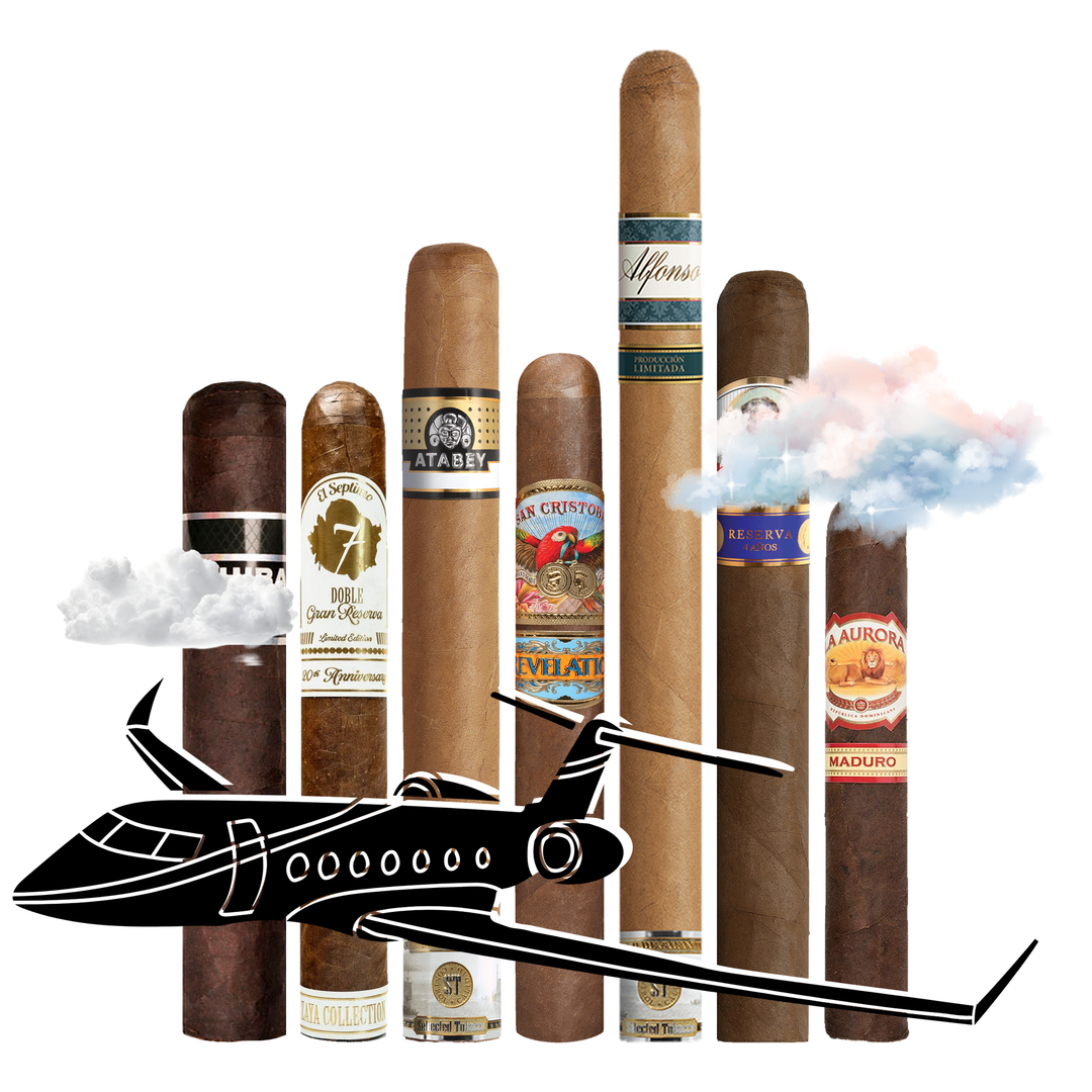 Cigar Inc. The Hangar Sampler, at Cigar Inc, Woodland Hills