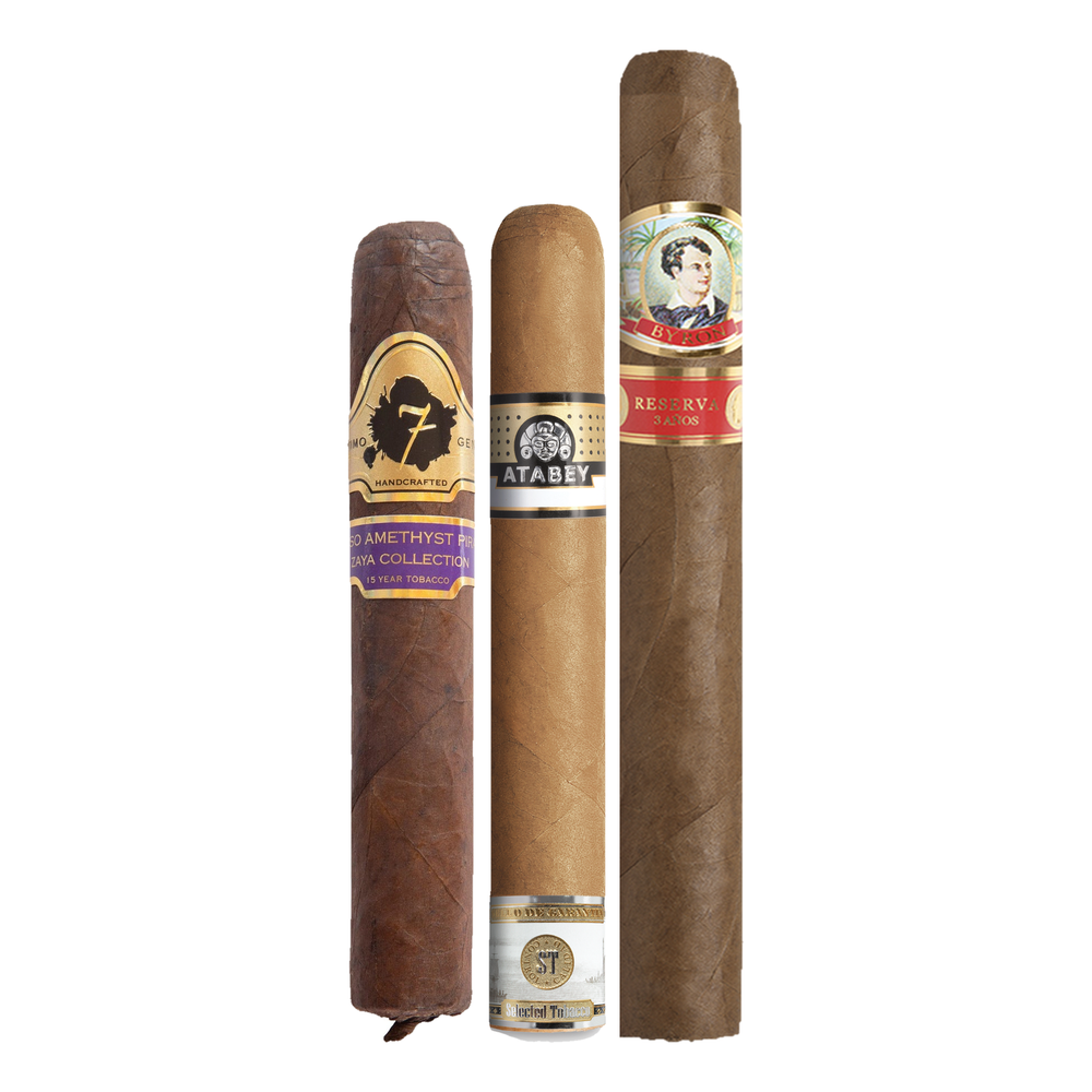 Cigar Inc. The Hole in One Sampler, at Cigar Inc, Woodland Hills, clean product view