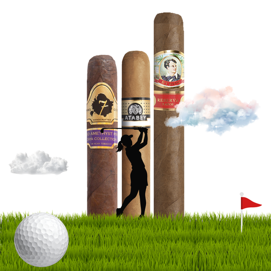 Cigar Inc. The Hole in One Sampler, at Cigar Inc, Woodland Hills