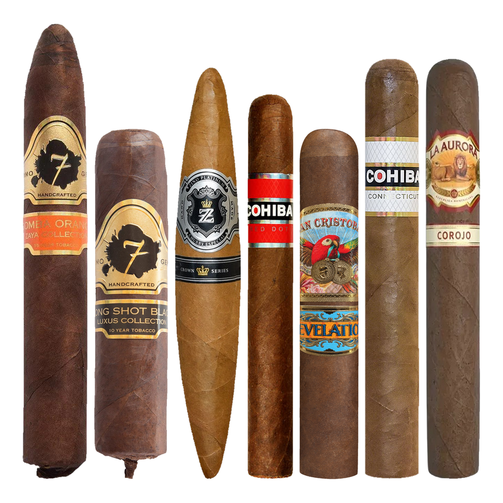 Cigar Inc. The Horizon Line Sampler, at Cigar Inc, Woodland Hills, clean product view