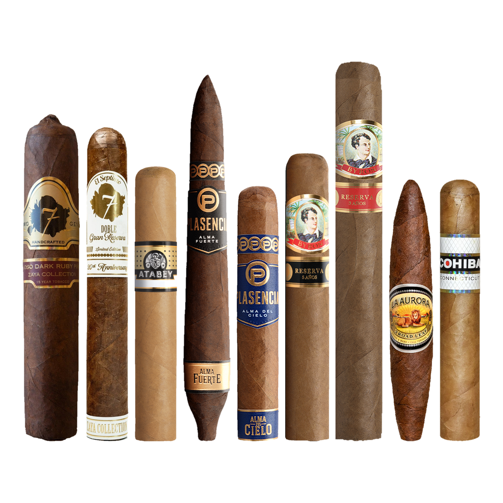 Cigar Inc. The Jet Card Sampler, at Cigar Inc, Woodland Hills, clean product view