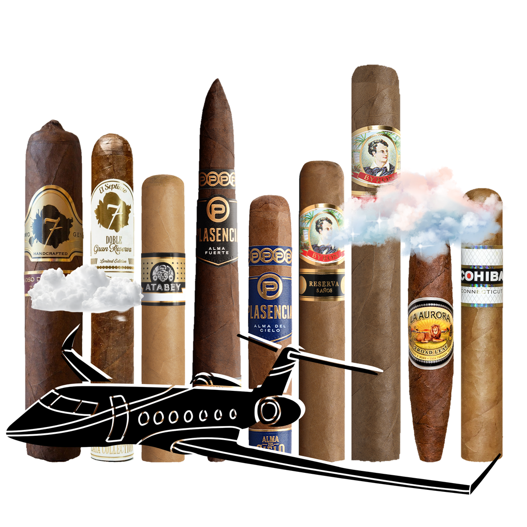 Cigar Inc. The Jet Card Sampler, at Cigar Inc, Woodland Hills