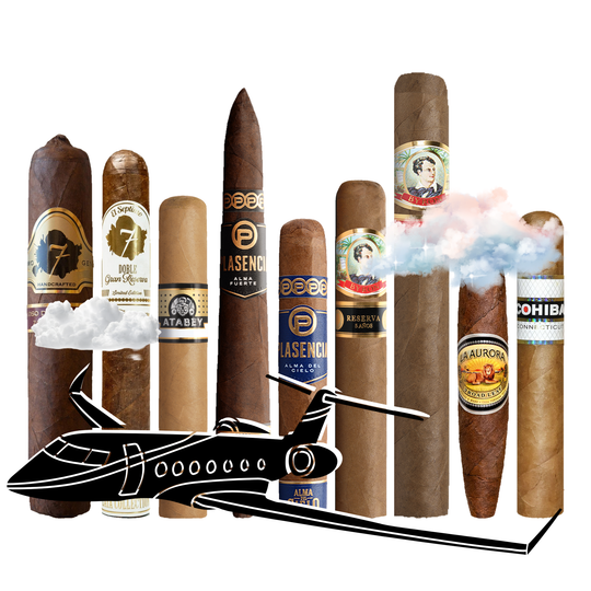 Cigar Inc. The Jet Card Sampler, at Cigar Inc, Woodland Hills