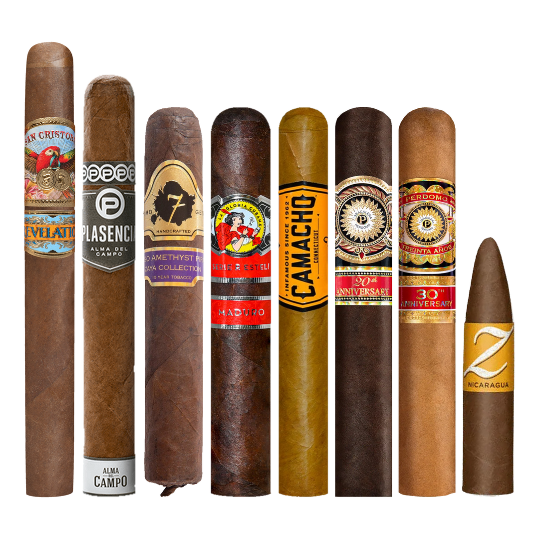 Cigar Inc. The Key Handover Sampler, at Cigar Inc, Woodland Hills, clean product view