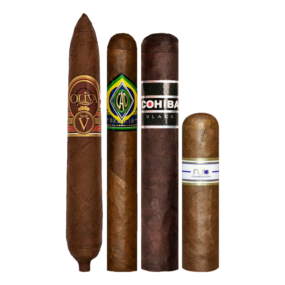 Cigar Inc. The Kickoff Sampler, at Cigar Inc, Woodland Hills, clean product view