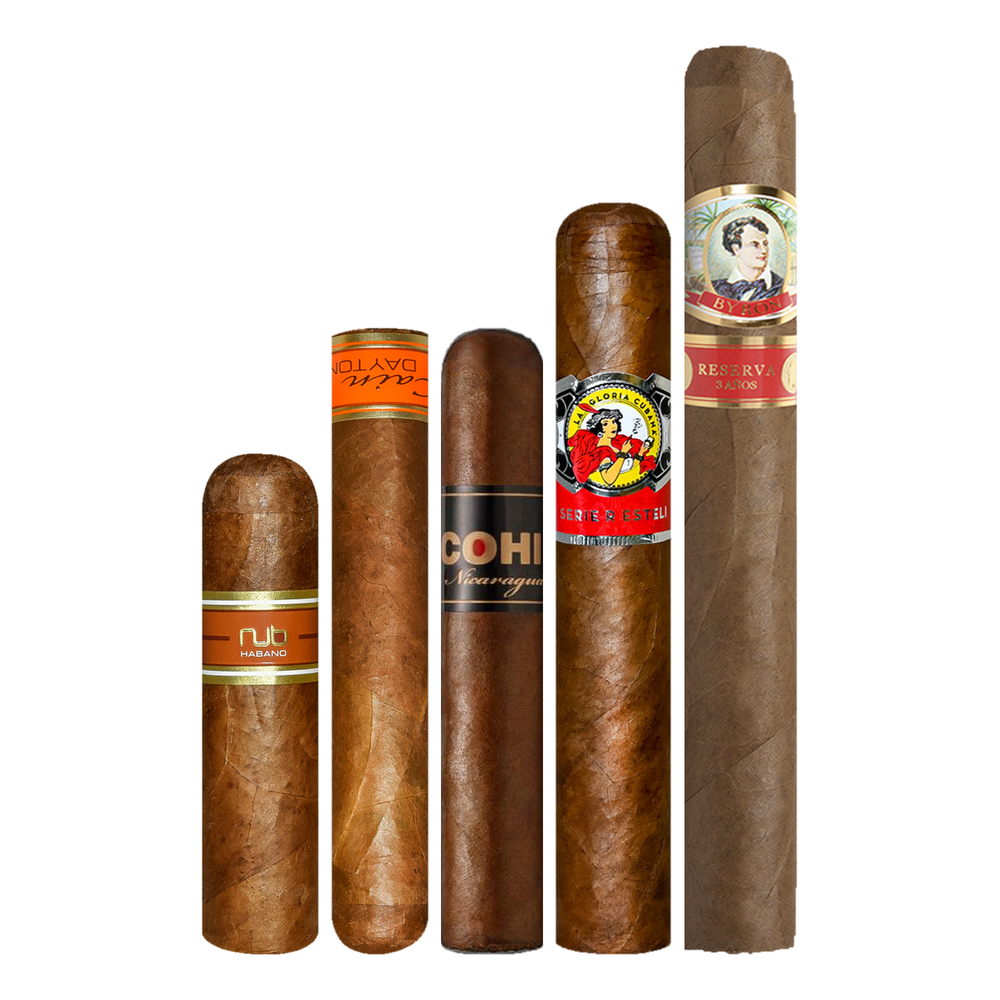 Cigar Inc. The Lantern Walk Sampler, at Cigar Inc, Woodland Hills, clean product view
