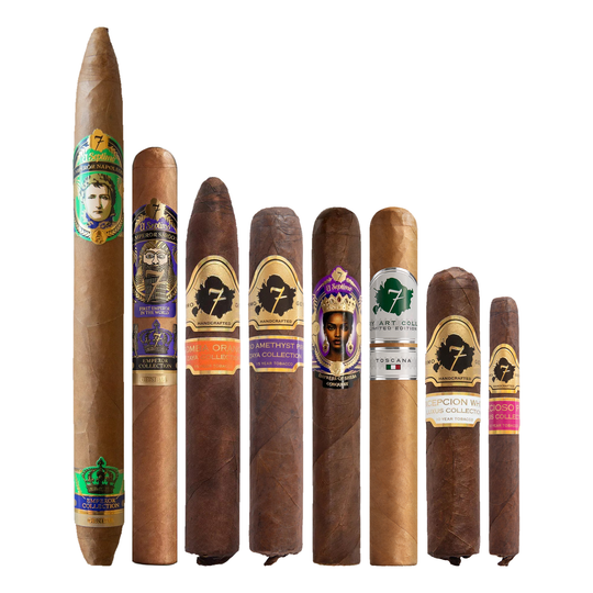 Cigar Inc. The Legacy Property Sampler, at Cigar Inc, Woodland Hills, clean product view