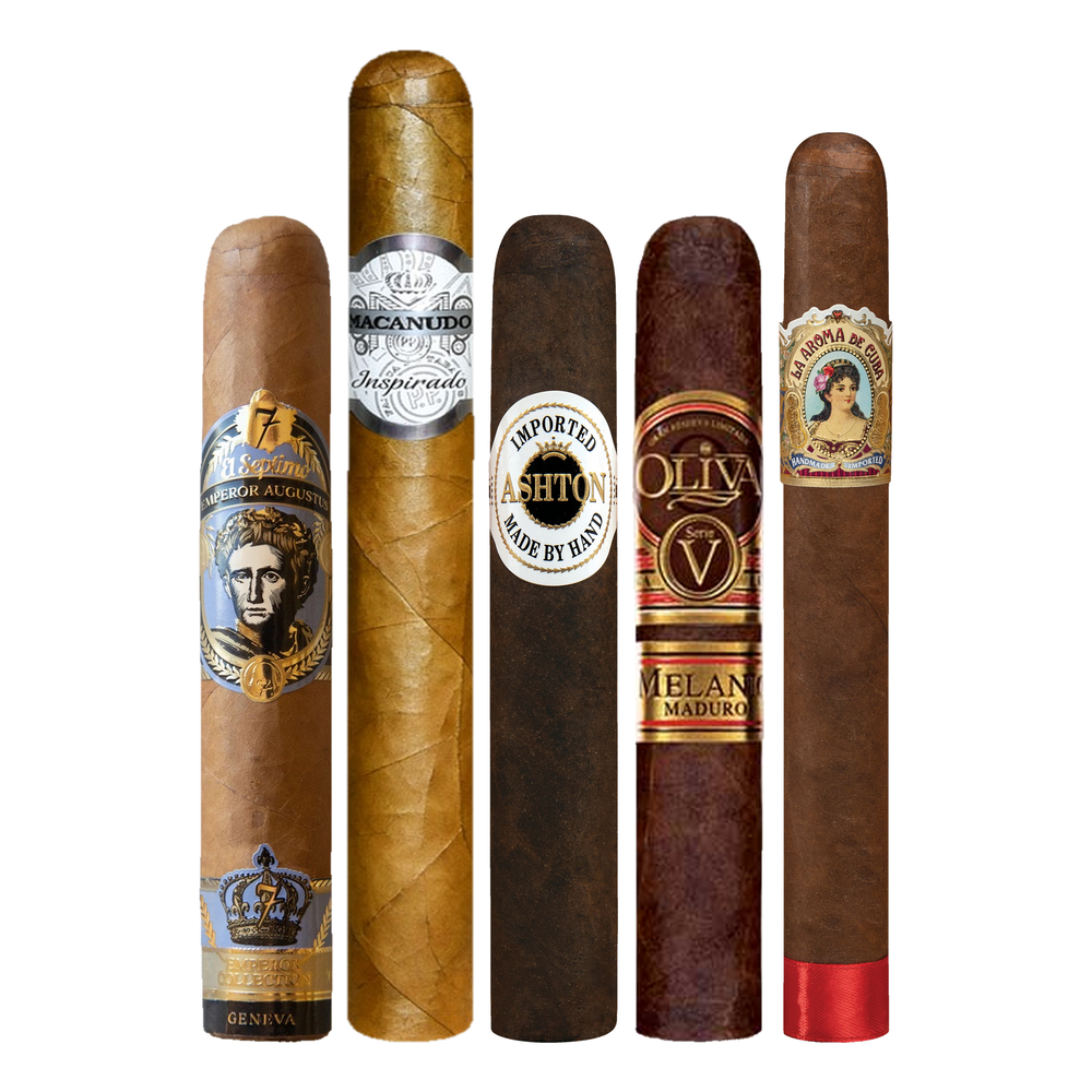 Cigar Inc. The Lighthouse Sampler, at Cigar Inc, Woodland Hills, clean product view