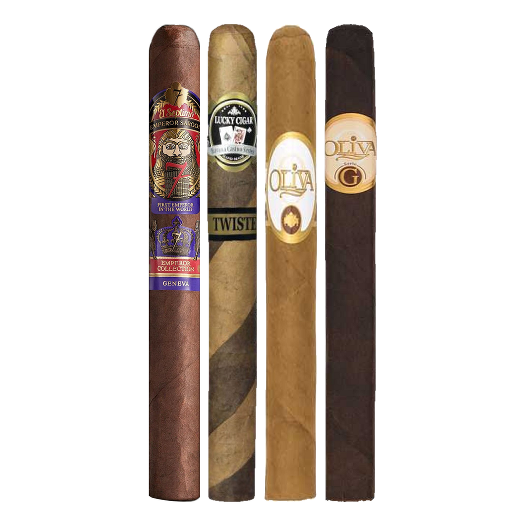 Cigar Inc. The Long Ash Churchill Sampler, at Cigar Inc, Woodland Hills