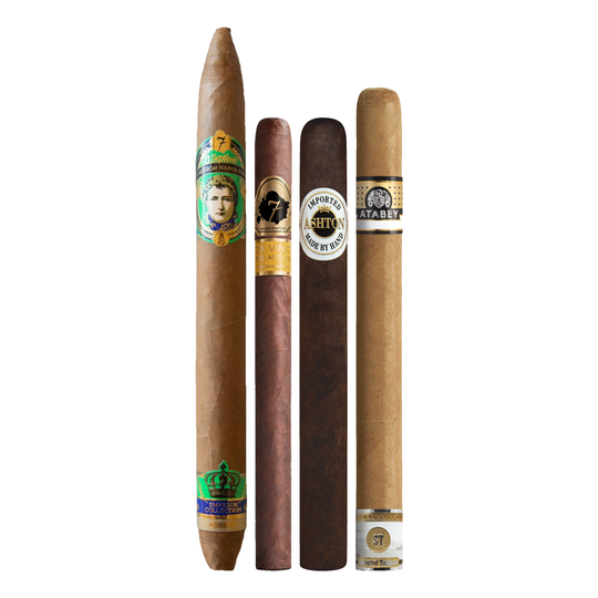 Cigar Inc. The Long Drive Sampler, at Cigar Inc, Woodland Hills, clean product view