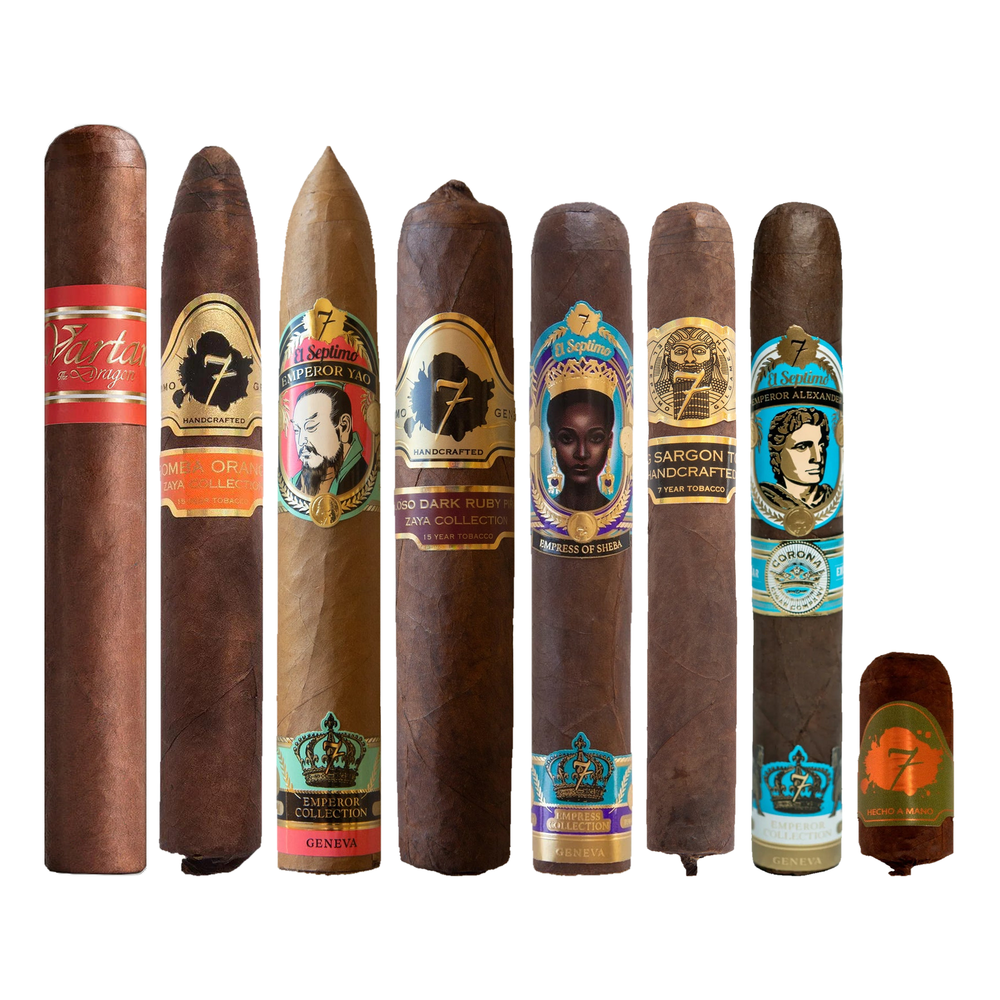 Cigar Inc. The Marble Atrium Sampler, at Cigar Inc, Woodland Hills, clean product view