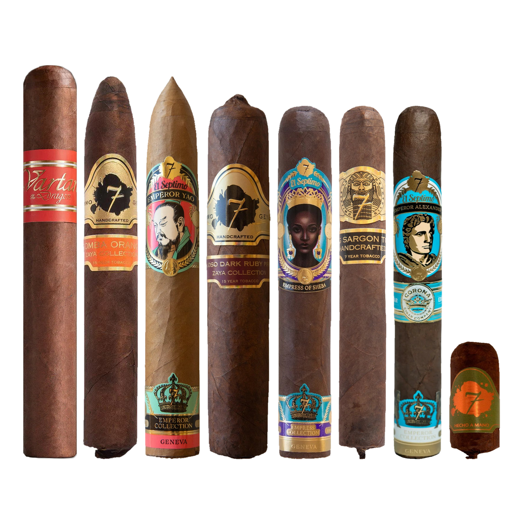 Cigar Inc. The Marble Atrium Sampler, at Cigar Inc, Woodland Hills, clean product view