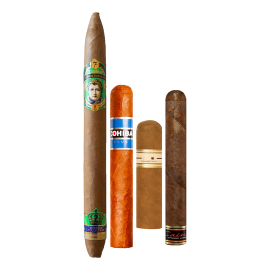 Cigar Inc. The Marina Hour Sampler, at Cigar Inc, Woodland Hills, clean product view