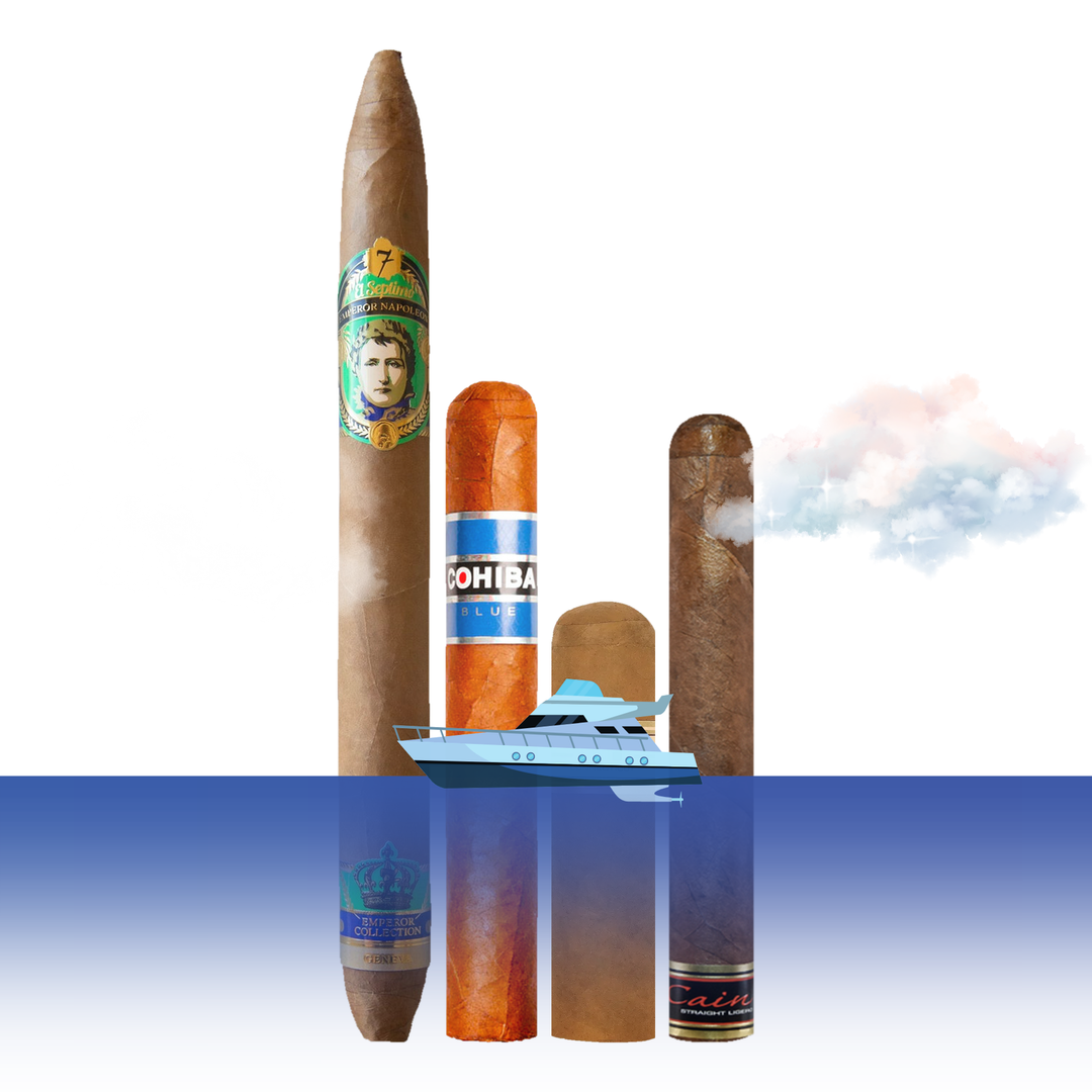 Cigar Inc. The Marina Hour Sampler, at Cigar Inc, Woodland Hills