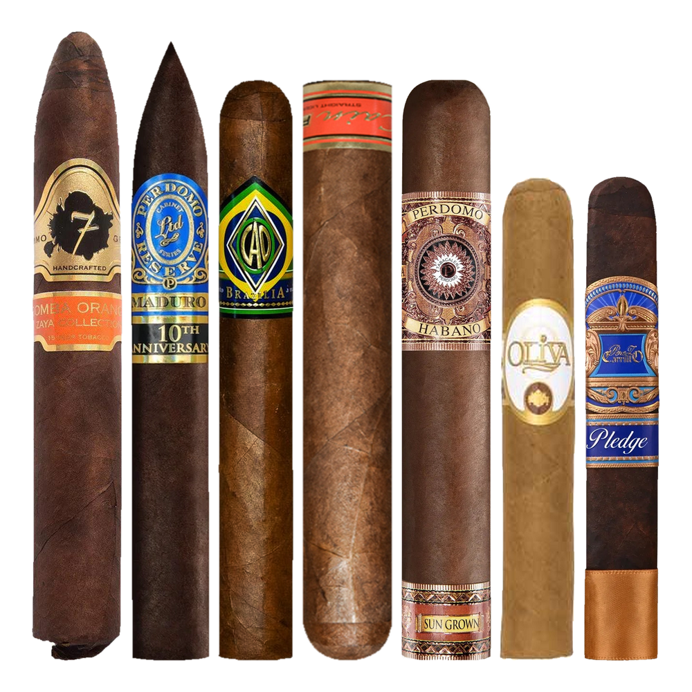 Cigar Inc. The Merger Sampler, at Cigar Inc, Woodland Hills, clean product view