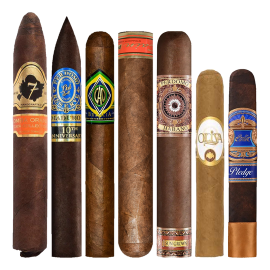 Cigar Inc. The Merger Sampler, at Cigar Inc, Woodland Hills, clean product view