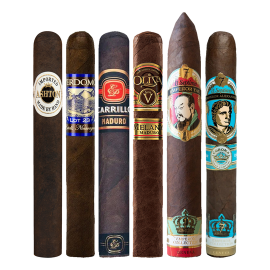 Cigar Inc. The Midnight Maduro Toro Sampler, at Cigar Inc, Woodland Hills, clean product view