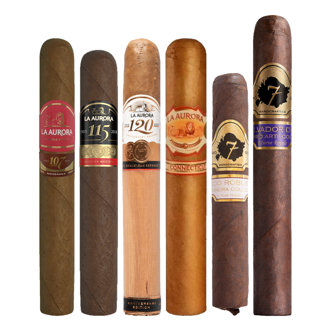 Cigar Inc. The Milestone Six Sampler, at Cigar Inc, Woodland Hills