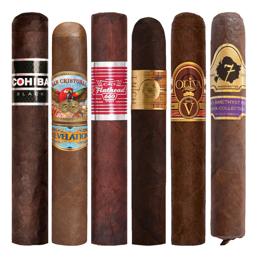 Cigar Inc. The Monster Gordo Sampler, at Cigar Inc, Woodland Hills, clean product view