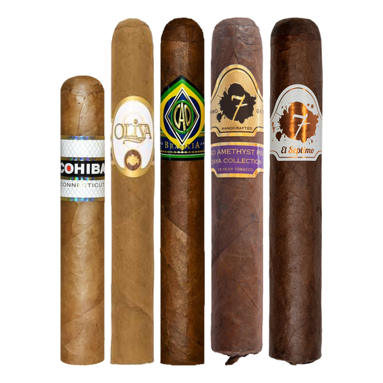 Cigar Inc. The Moonlit Path Sampler, at Cigar Inc, Woodland Hills, clean product view
