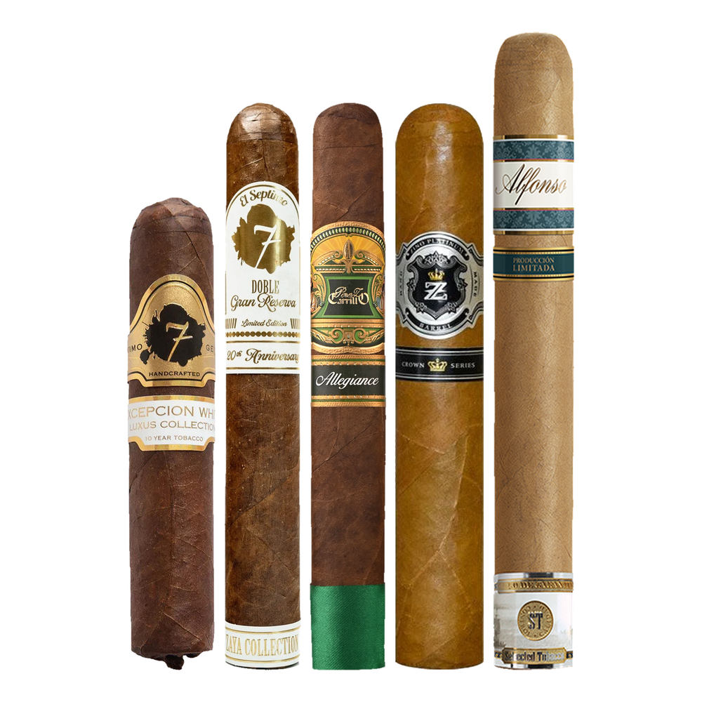 Cigar Inc. The Morning Of Sampler, at Cigar Inc, Woodland Hills, clean product view