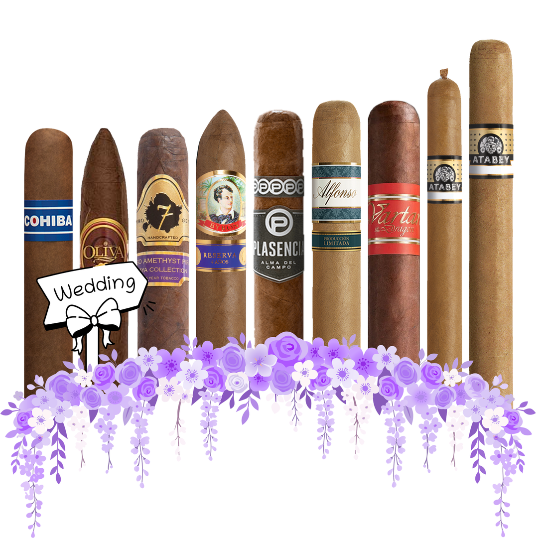 Cigar Inc. The Newlyweds Sampler, at Cigar Inc, Woodland Hills