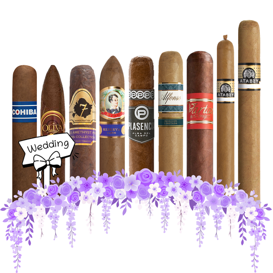 Cigar Inc. The Newlyweds Sampler, at Cigar Inc, Woodland Hills