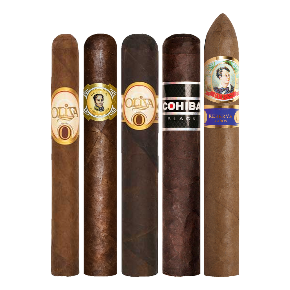 Cigar Inc. The Night Caller Sampler, at Cigar Inc, Woodland Hills, clean product view