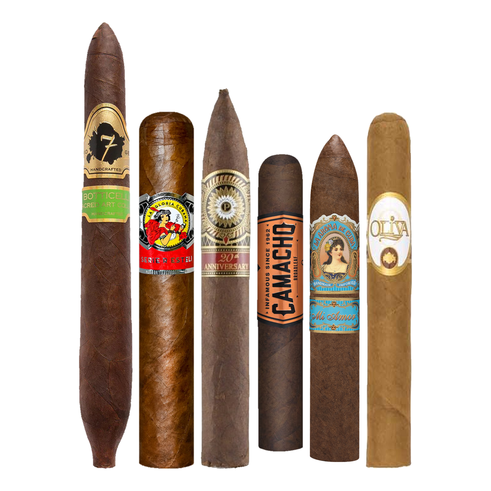Cigar Inc. The Night Sail Sampler, at Cigar Inc, Woodland Hills, clean product view