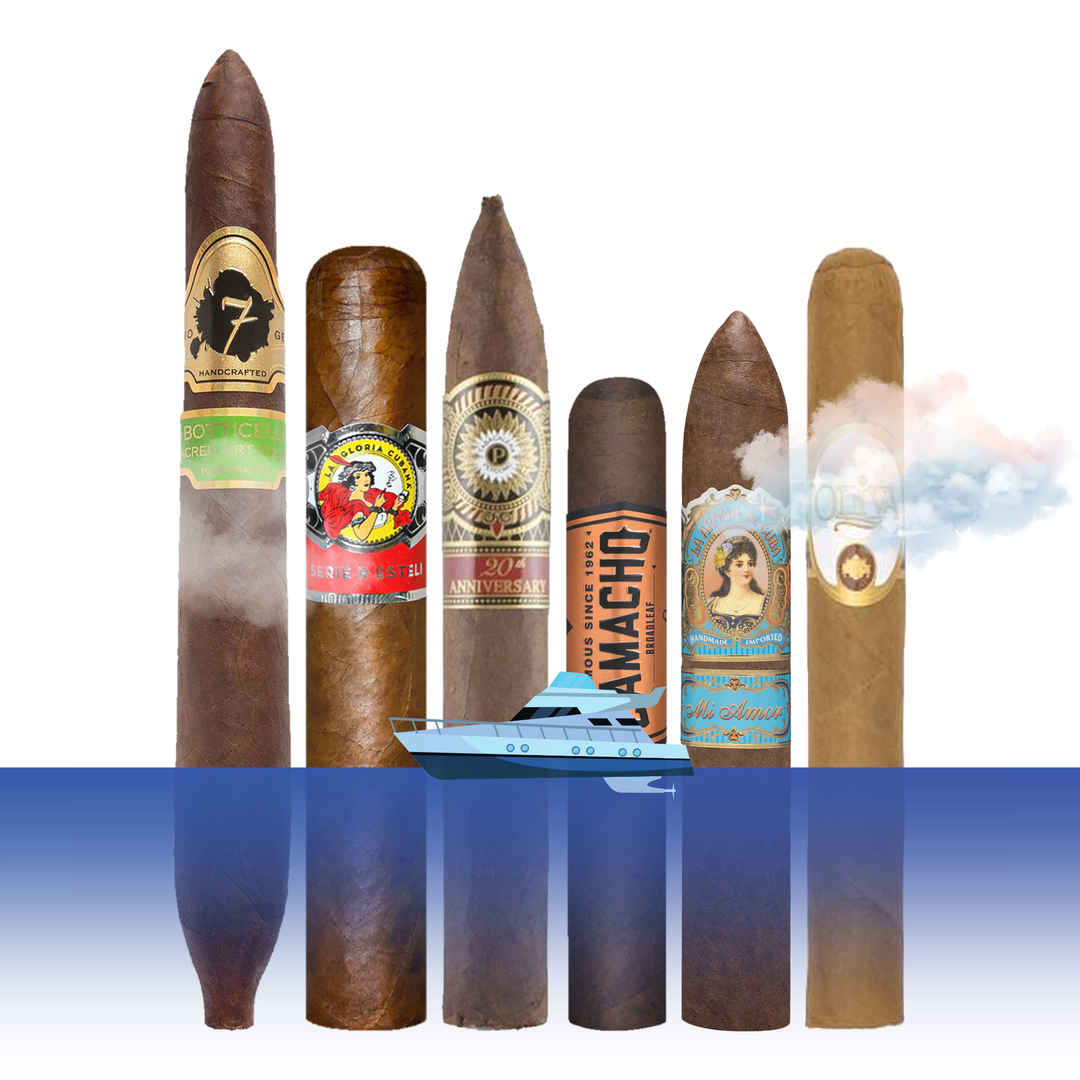 Cigar Inc. The Night Sail Sampler, at Cigar Inc, Woodland Hills