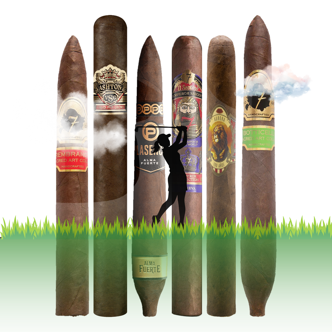 Cigar Inc. The Nineteenth Hole Sampler, at Cigar Inc, Woodland Hills
