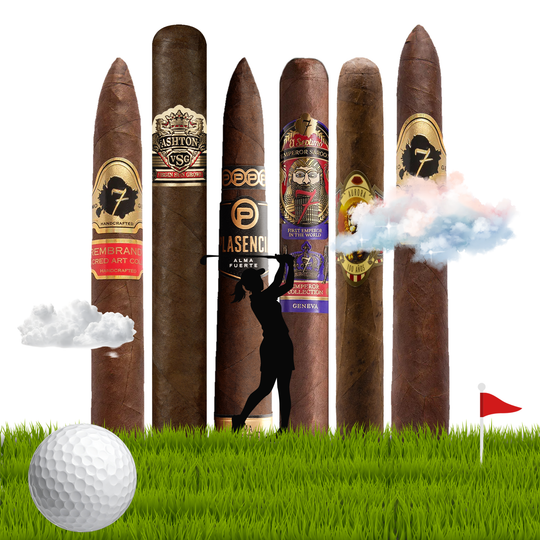 Cigar Inc. The Nineteenth Hole Sampler, at Cigar Inc, Woodland Hills