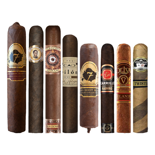 Cigar Inc. The Offer Sampler, at Cigar Inc, Woodland Hills, clean product view