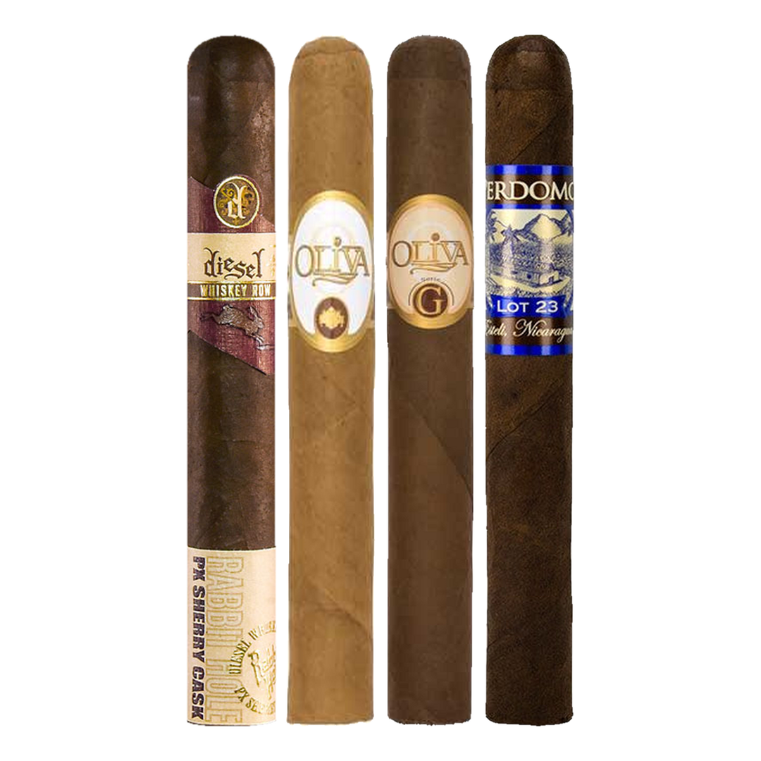 Cigar Inc. The Open Road Toro Sampler, at Cigar Inc, Woodland Hills