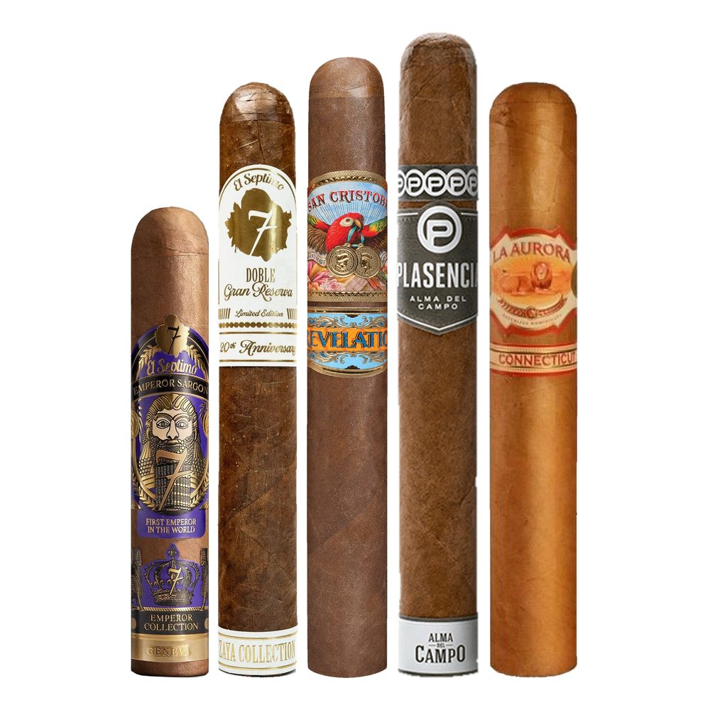 Cigar Inc. The Open Sky Sampler, at Cigar Inc, Woodland Hills, clean product view