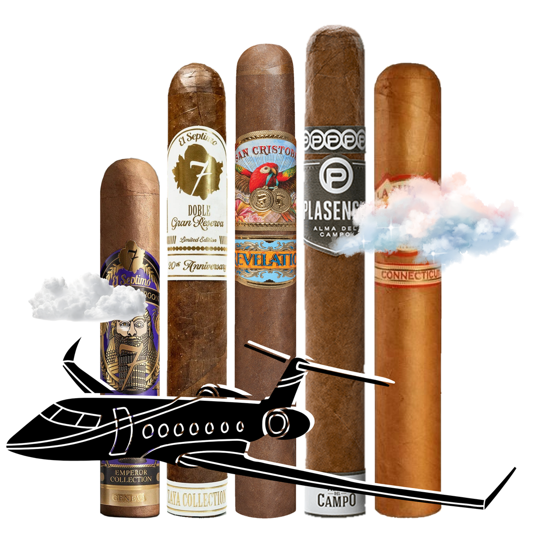 Cigar Inc. The Open Sky Sampler, at Cigar Inc, Woodland Hills