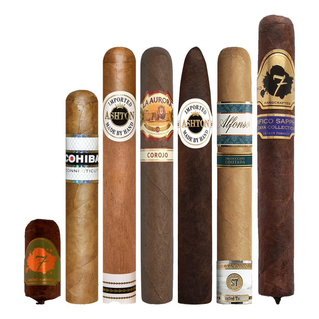 Cigar Inc. The Open Water Sampler, at Cigar Inc, Woodland Hills, clean product view