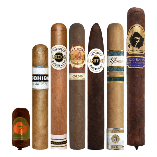 Cigar Inc. The Open Water Sampler, at Cigar Inc, Woodland Hills, clean product view