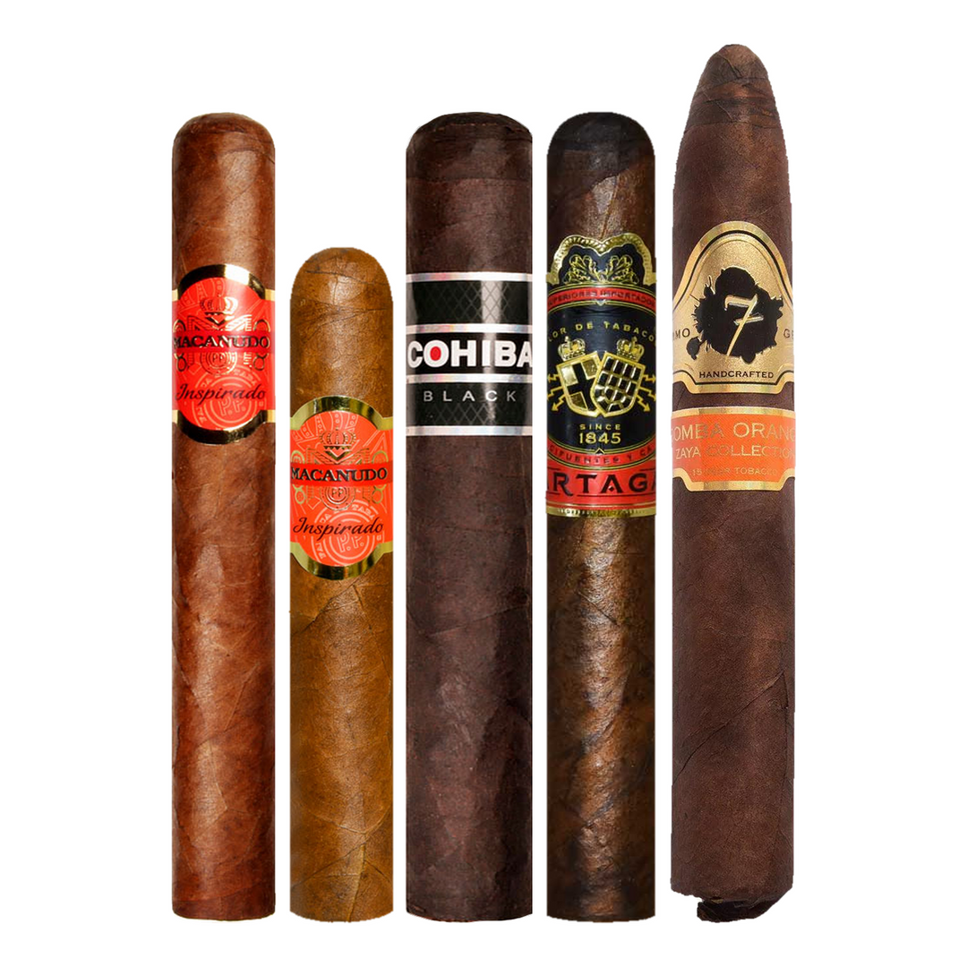 Cigar Inc. The Orange & Black Sampler, at Cigar Inc, Woodland Hills