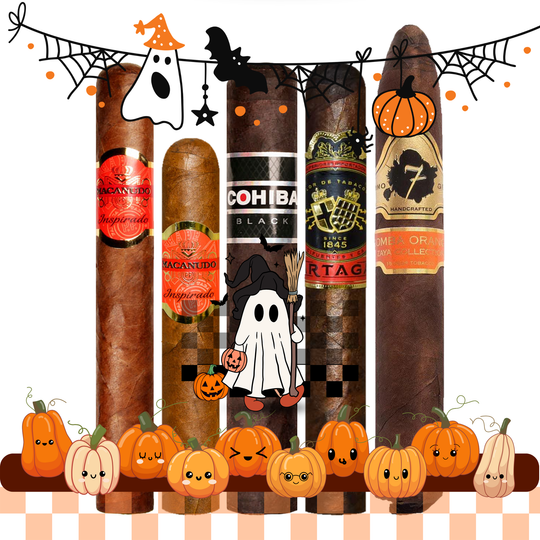 Cigar Inc. The Orange & Black Sampler, at Cigar Inc, Woodland Hills