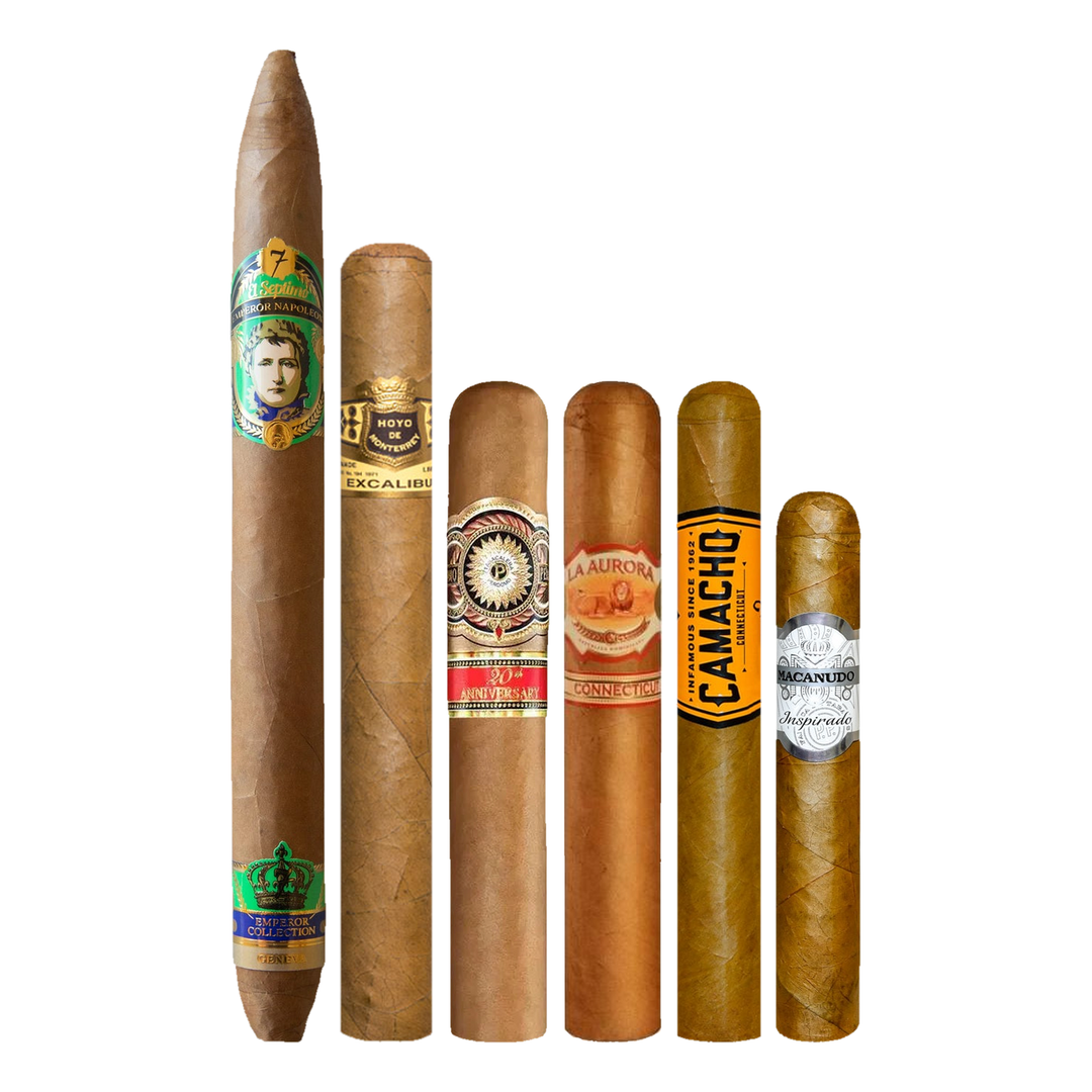 Cigar Inc. The Pale Moon Sampler, at Cigar Inc, Woodland Hills, clean product view